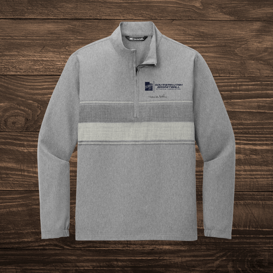 SUBOA- Travis Mathew- Grey 1/4 Zip