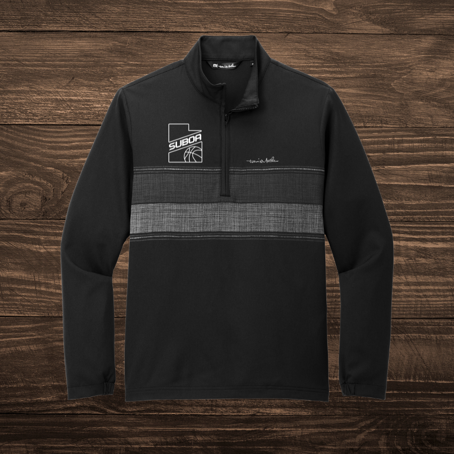 SUBOA- Travis Mathew- Black 1/4 Zip