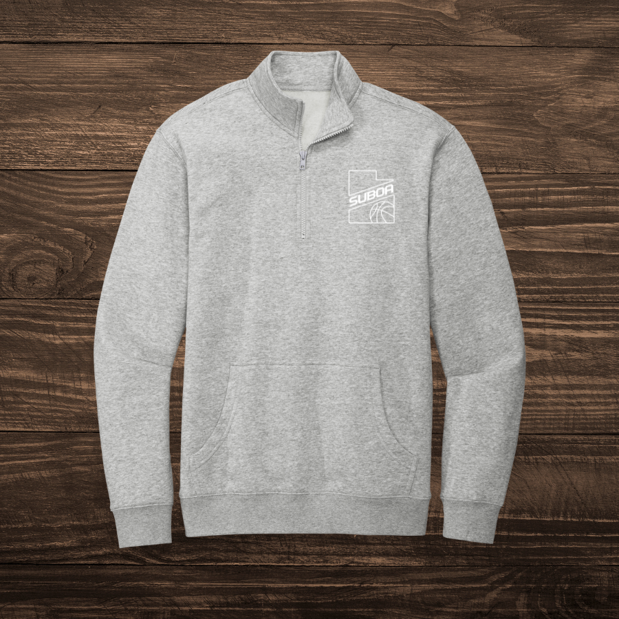 SUBOA- District- Grey 1/4 Zip