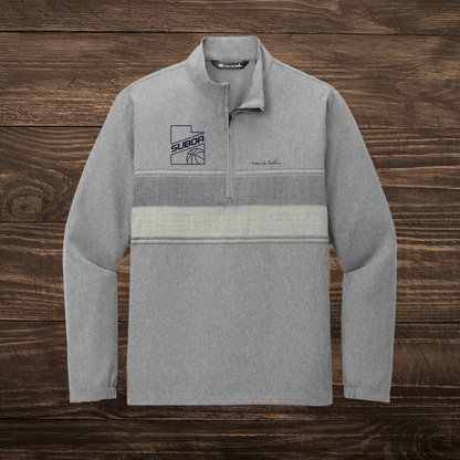 SUBOA- Travis Mathew- Grey 1/4 Zip
