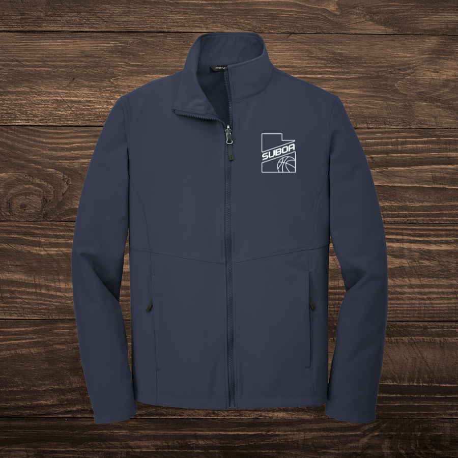 SUBOA- Port Authority- Navy Jacket Logo Embroidered