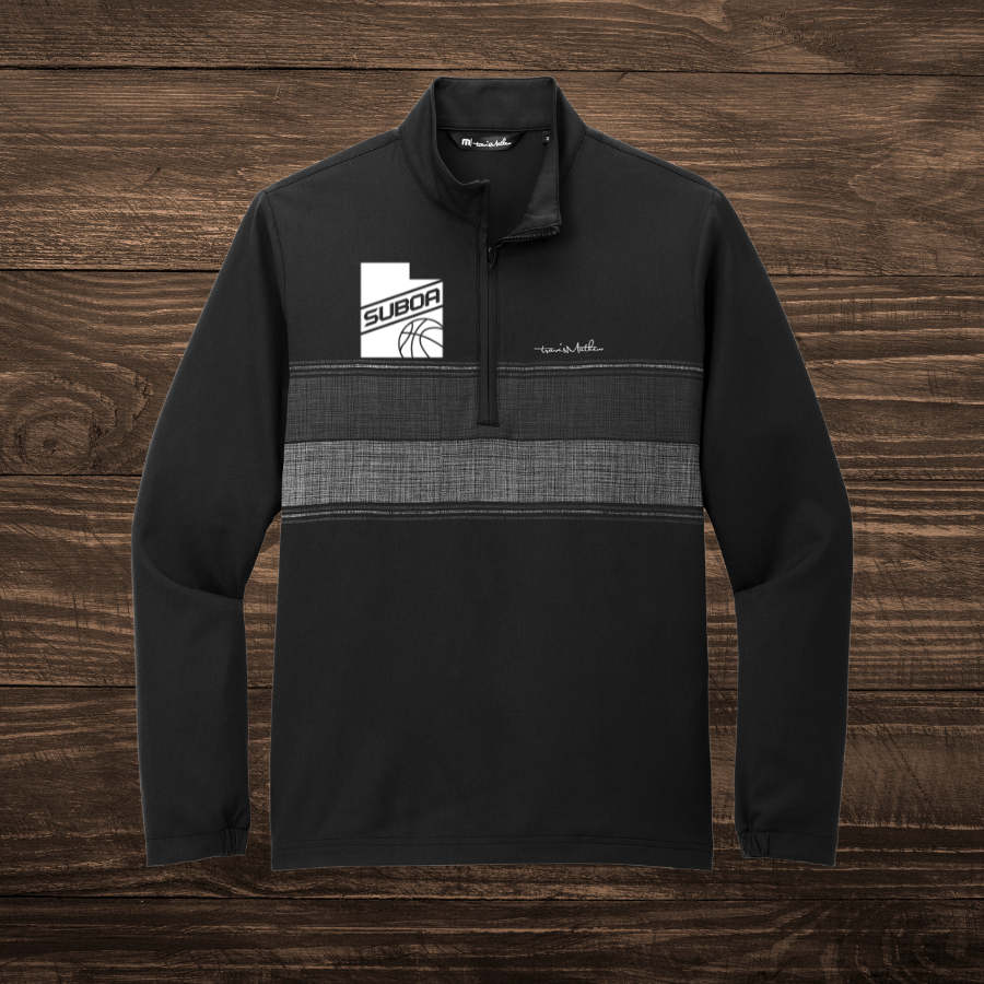 SUBOA- Travis Mathew- Black 1/4 Zip