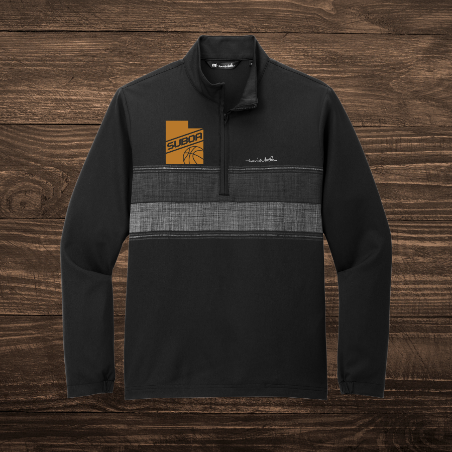 SUBOA- Travis Mathew- Black 1/4 Zip
