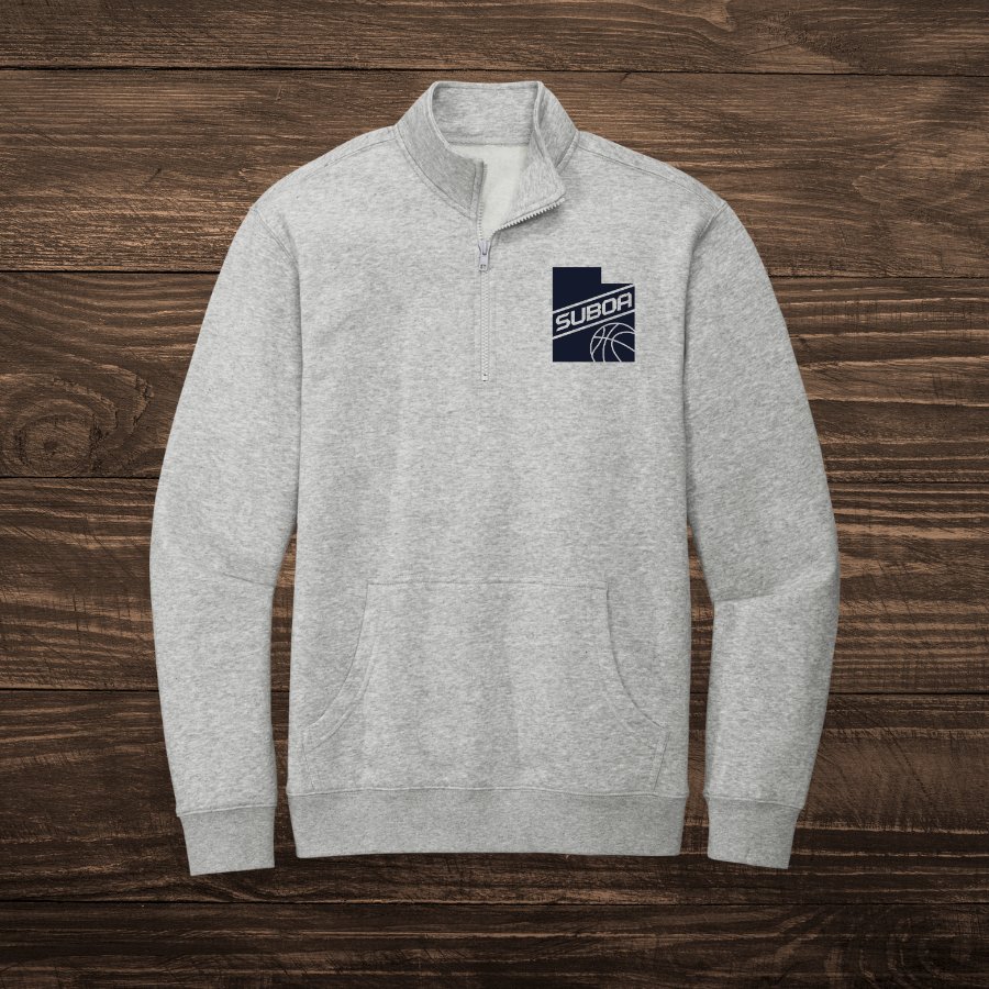 SUBOA- District- Grey 1/4 Zip