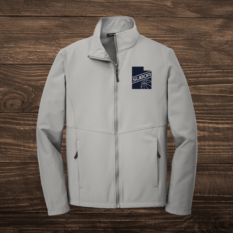 SUBOA- Port Authority- Grey Jacket Logo Embroidered