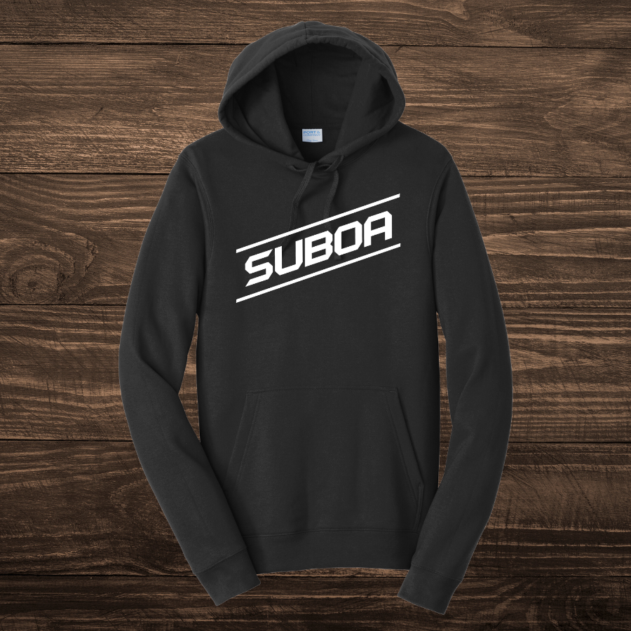 SUBOA- Port & Co- Black Hoodie
