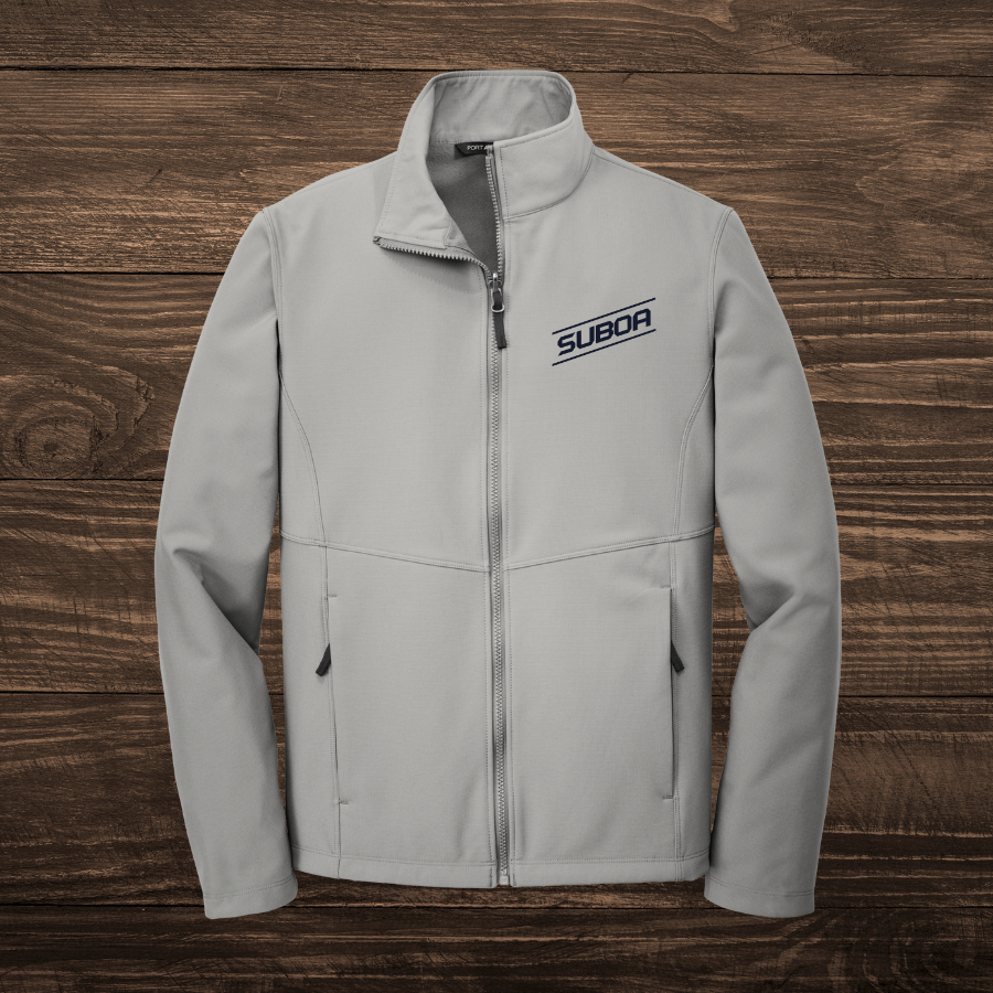 SUBOA- Port Authority- Grey Jacket Logo Embroidered