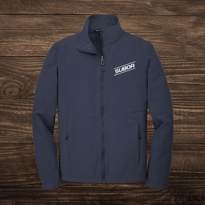 SUBOA- Port Authority- Navy Jacket Logo Embroidered